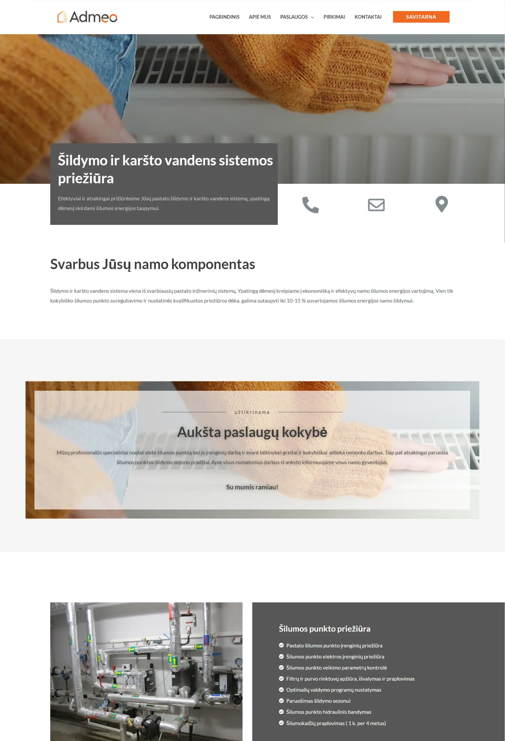 Internetinių puslapių kūrimas - Admeo 14