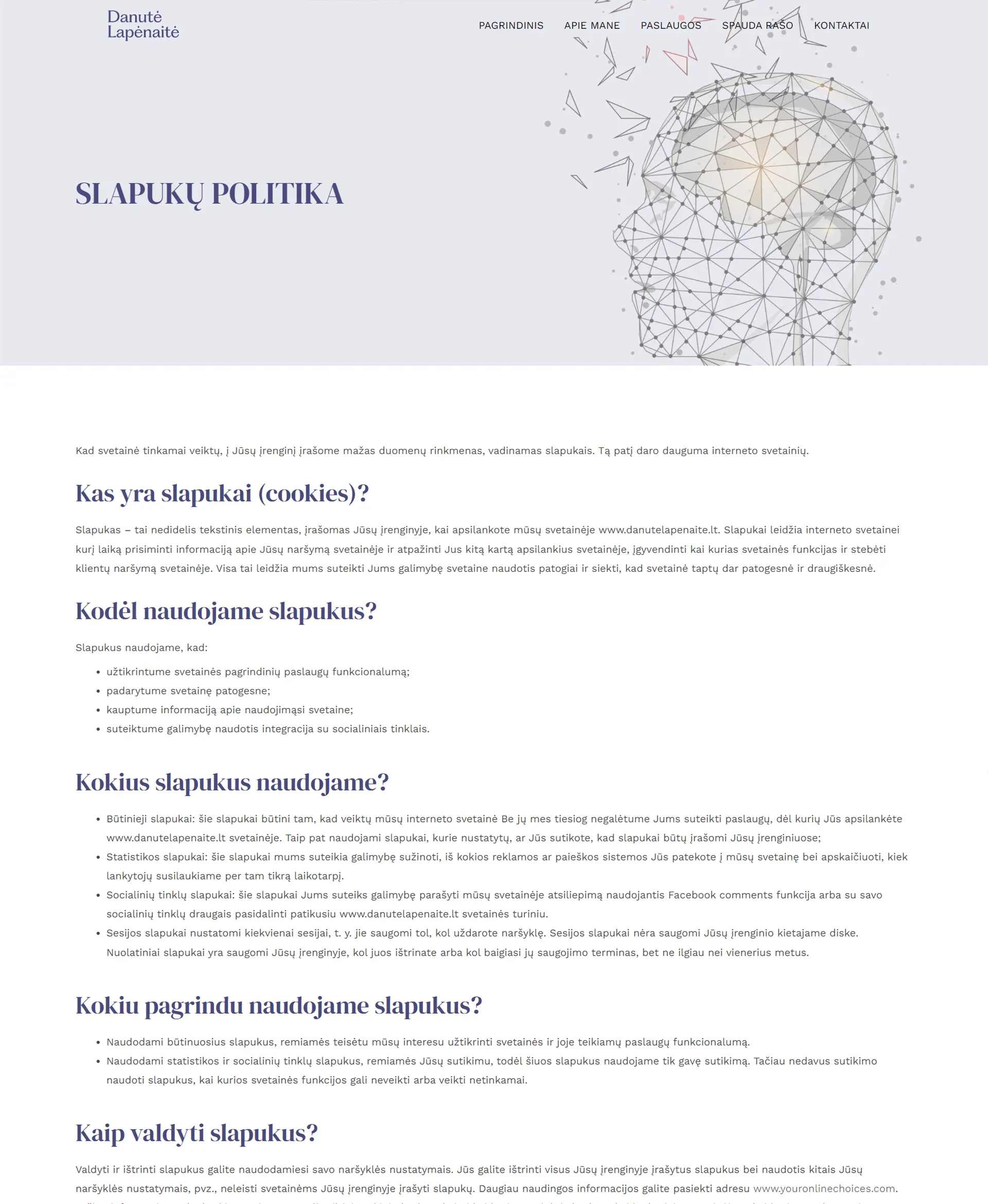 Internetinių puslapių kūrimas - Danutė Lapėnaitė 13