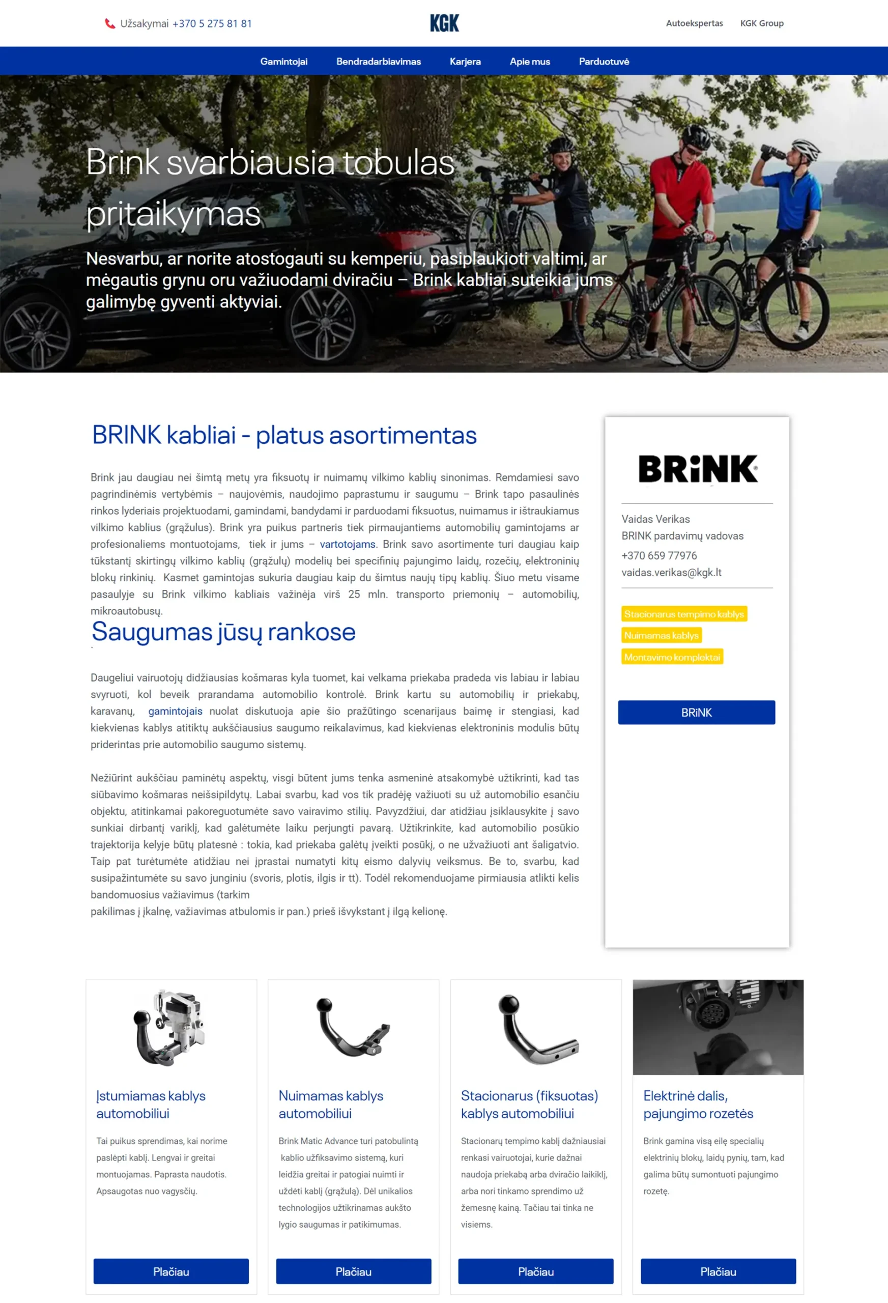 WEB svetainių kūrimas - KGK 14