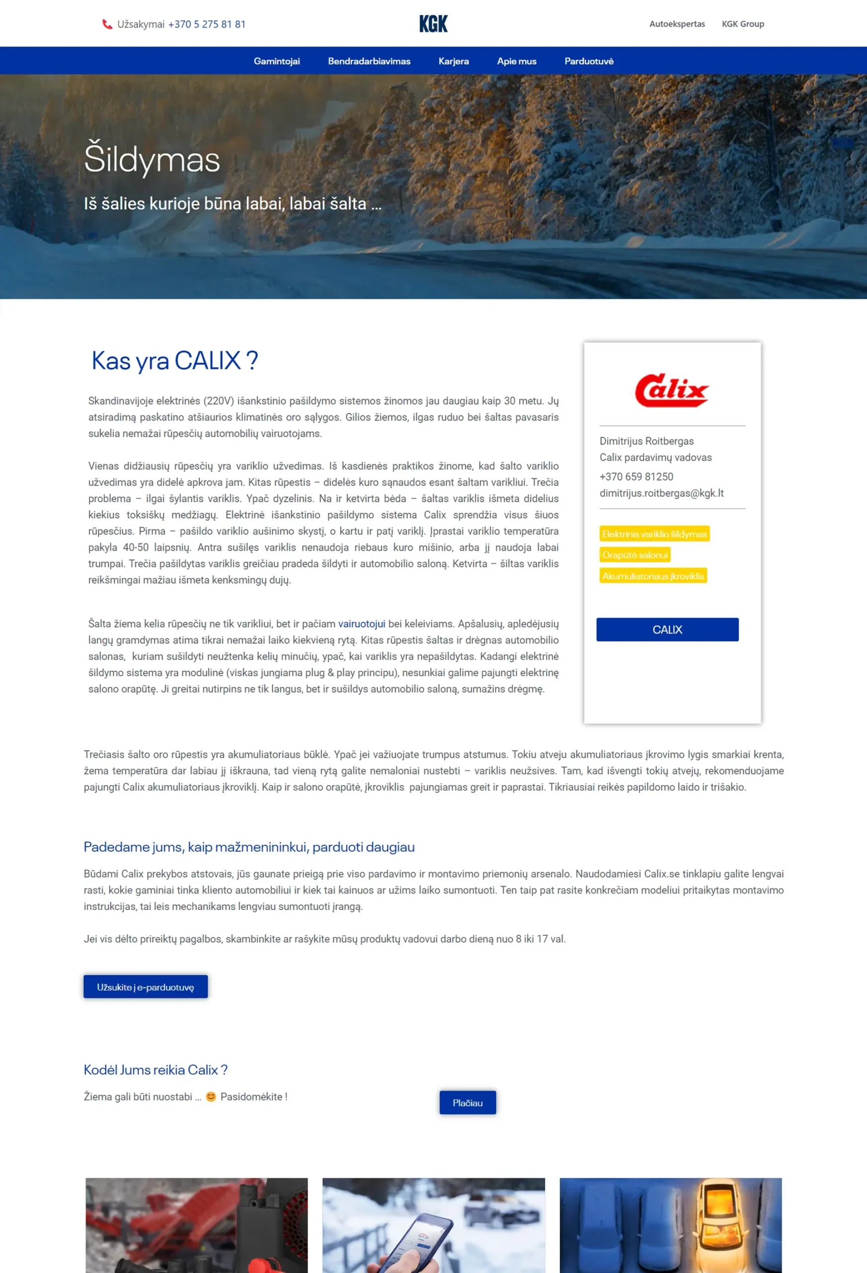 WEB svetainių kūrimas - KGK 16