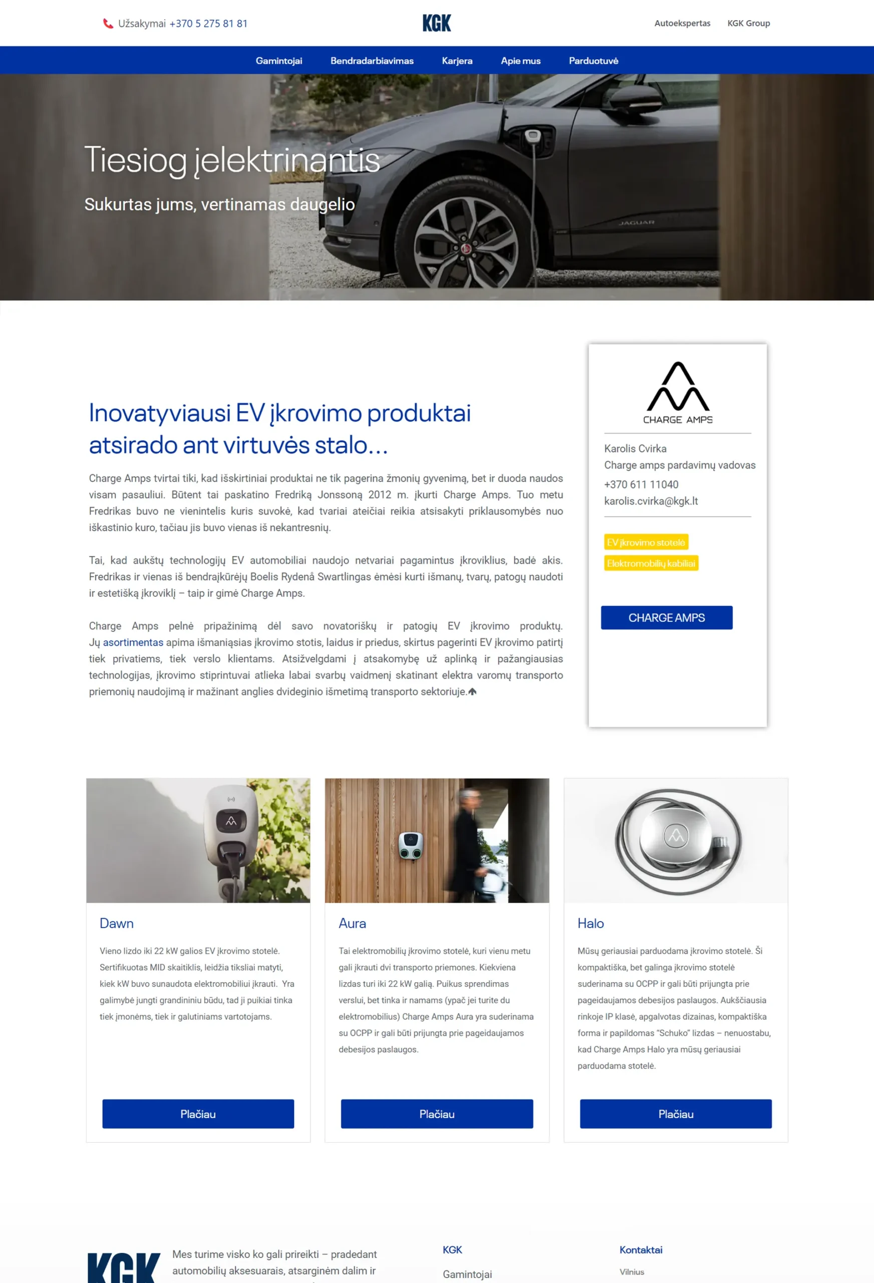 WEB svetainių kūrimas - KGK 19
