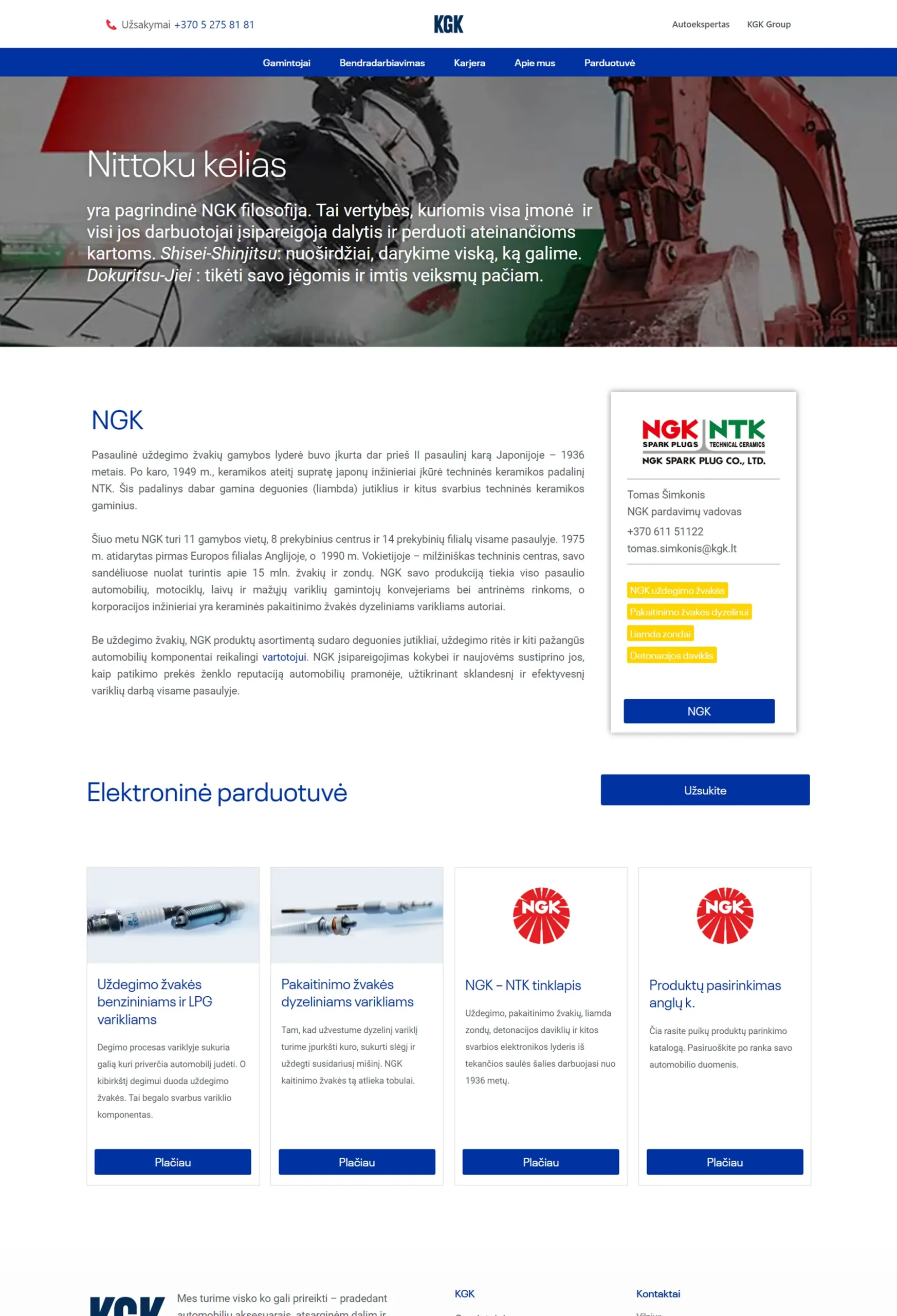 WEB svetainių kūrimas - KGK 20