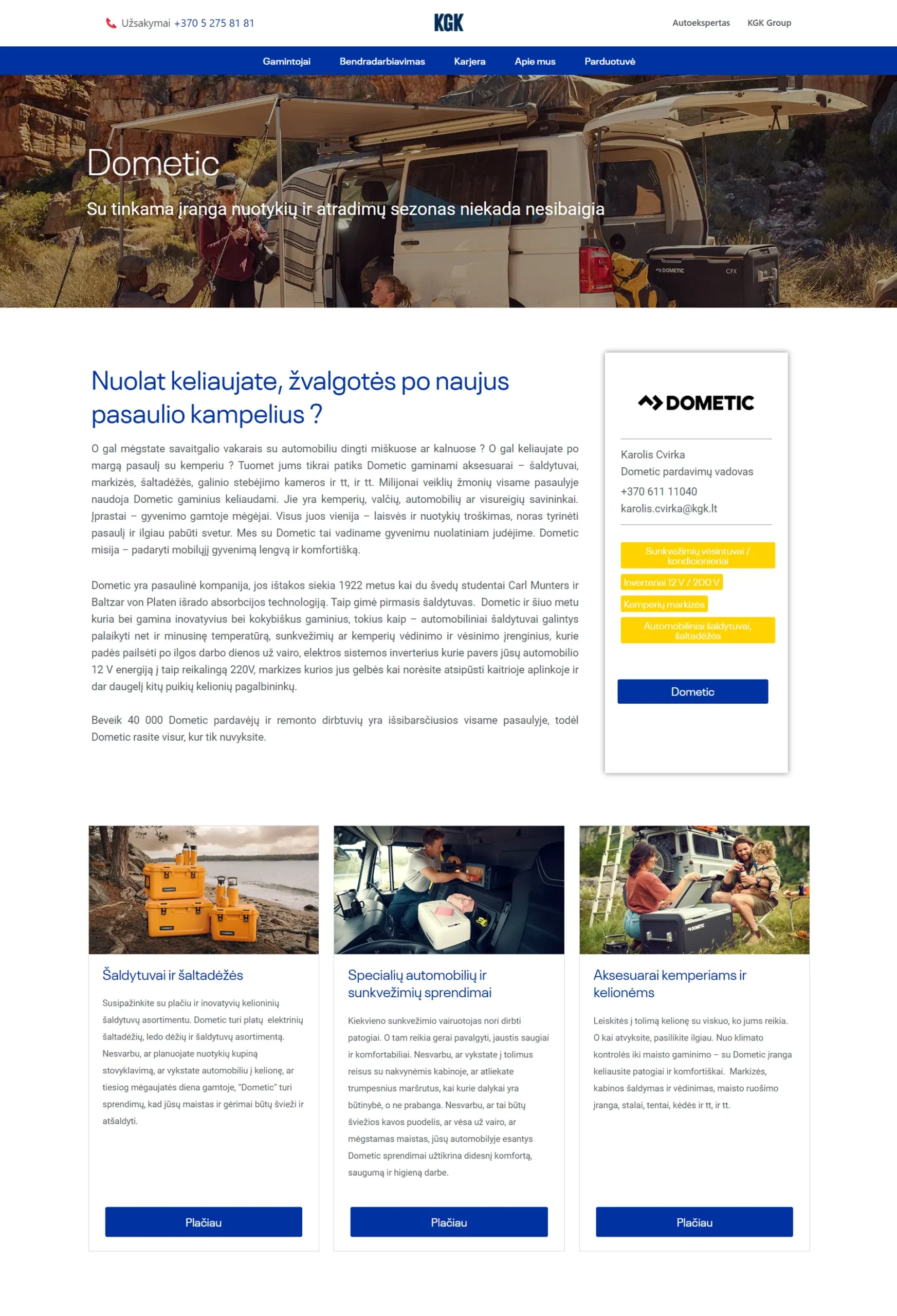 WEB svetainių kūrimas - KGK 23