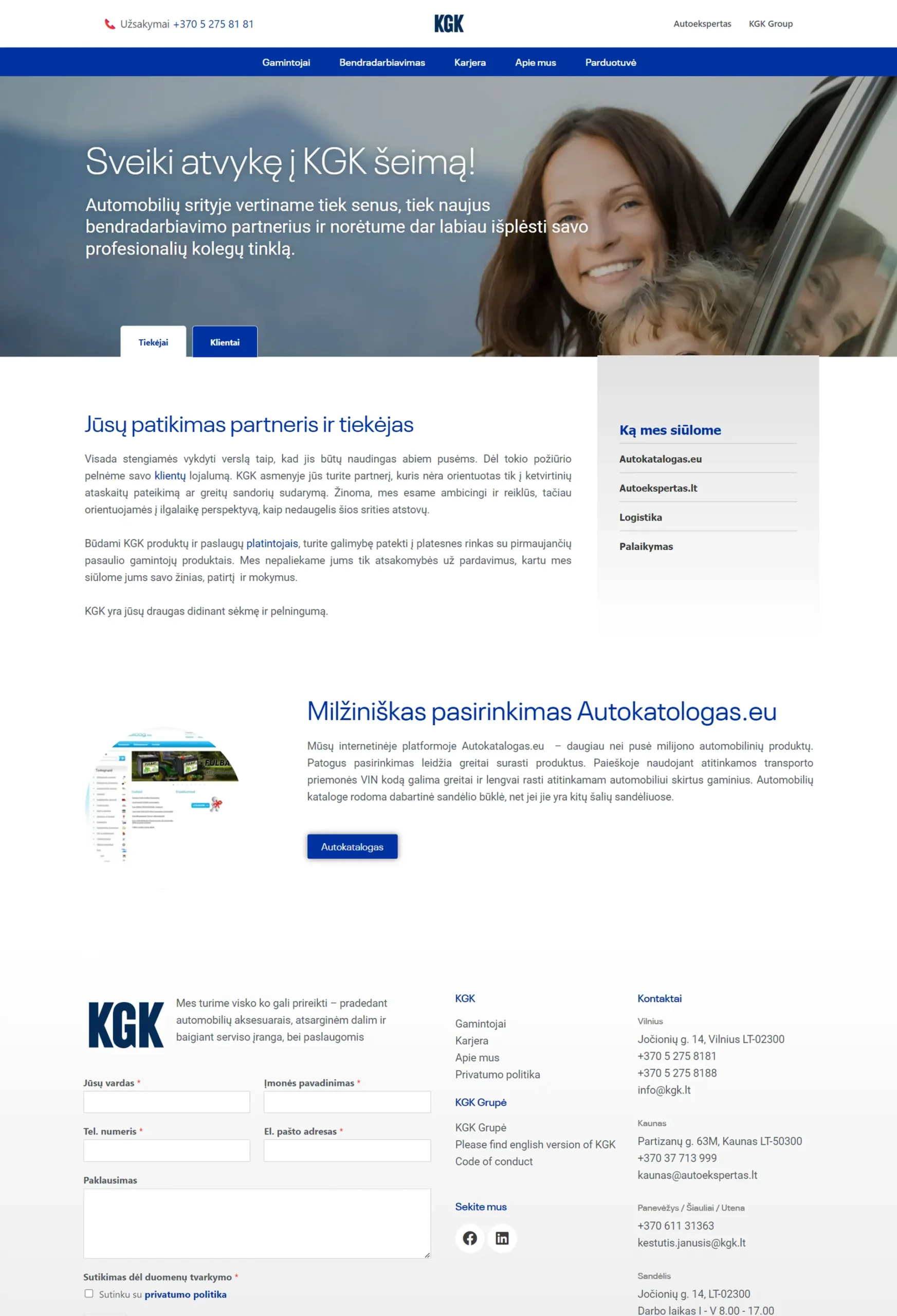 WEB svetainių kūrimas - KGK 5