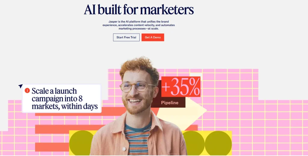 Jasper AI marketingas