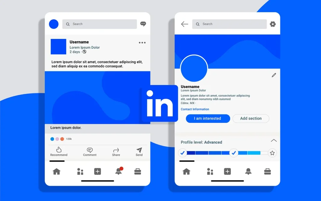 Linkedin įmonės profilis