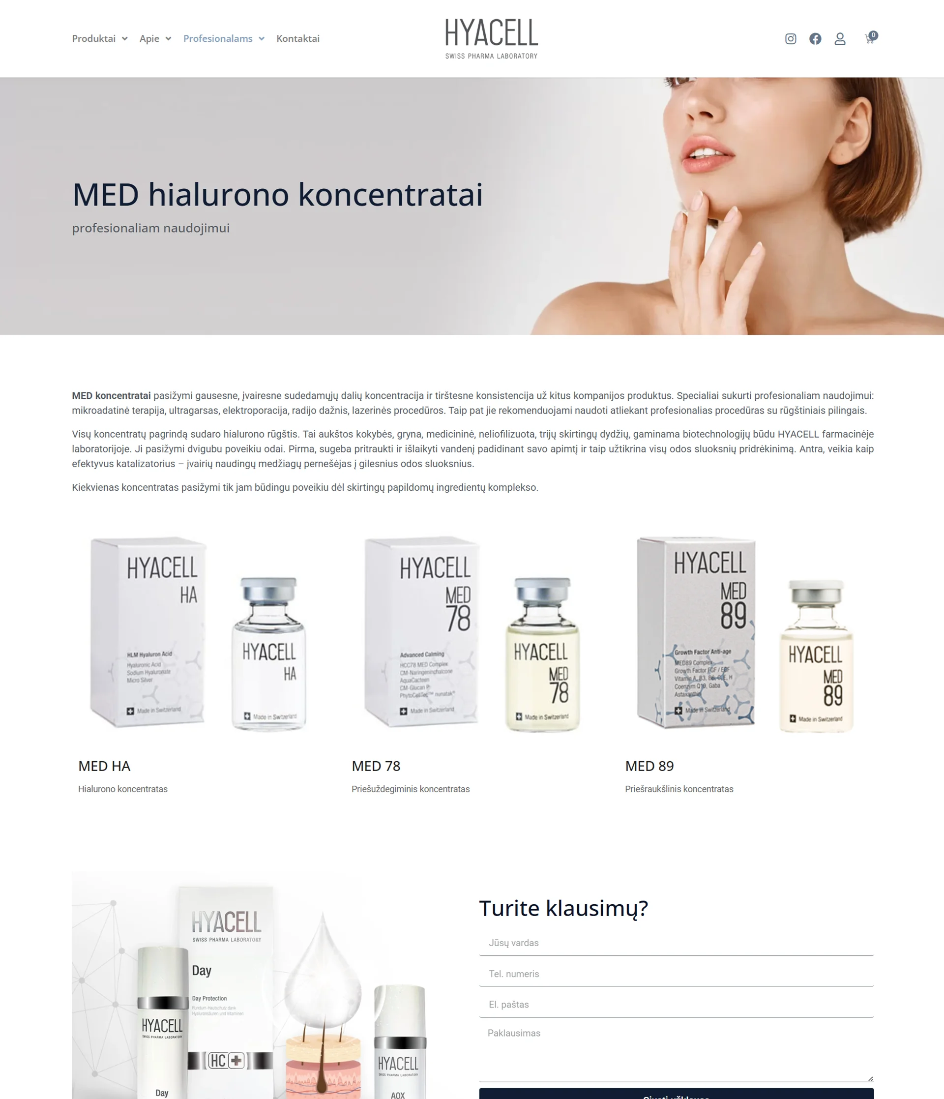 Interneto svetainių kūrimas - HYACELL - ManGabis